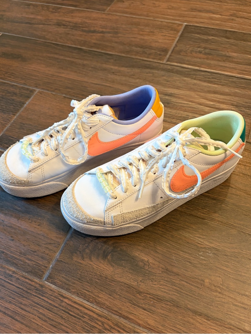 Nike Colorful White Sneakers